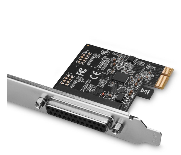 AXAGON Kontroler PCIe 1x port równoległy LPT, w zestawie SP & LP - 1212016 - zdjęcie 2